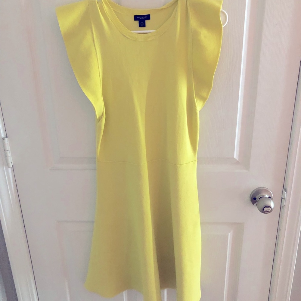 Ann Taylor Factory Yellow Dress